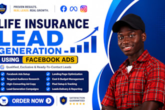 run facebook ads for life insurance lead generation