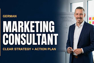be your german marketing consultant for a strategy session