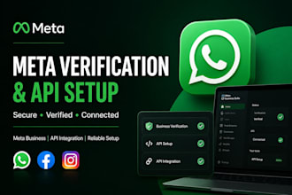 setup meta verified business account, whatsapp api setup, build whatsapp chatbot
