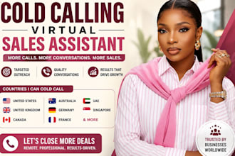 be US cold calling expert sales partner sales virtual assistant insurance