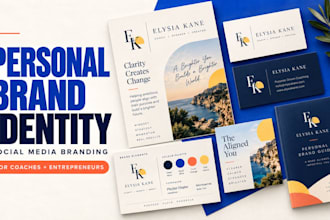 create personal brand identity, social media branding for coaches, entrepreneurs