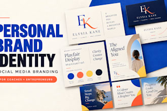 create personal brand identity, social media branding for coaches, entrepreneurs