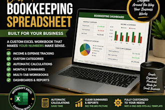 create a custom bookkeeping spreadsheet