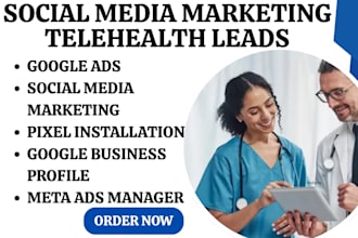 do social media marketing for peptide semaglutide tirzepatide telehealth leads