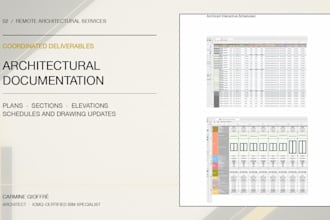 create coordinated architectural drawings and documentation in archicad