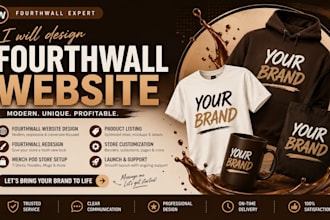 build fourth wall store design fourth wall website redesign fourth wall store
