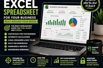 create a custom excel spreadsheet for your business