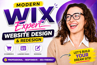 wix website development redesign wix online store wix luxury wix website wix