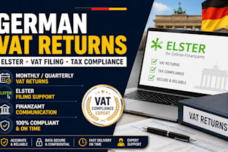 handle your monthly and annual german vat returns and compliance