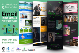 design html email flyer, email template newsletter design