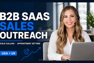 be your saas IT real estate b2b cold caller appointment setter sales partner