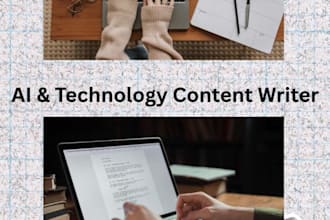 write engaging ai and technology articles and blog posts
