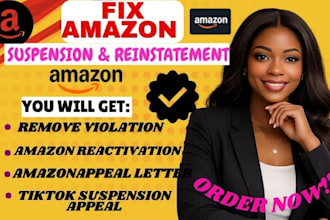 prepare amazon suspension reinstatement poa and appeal letter