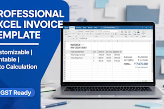 create automated excel billing software invoice and inventory system