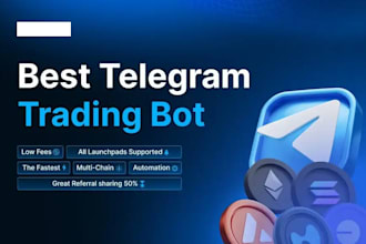 build telegram bot, telegram crypto bot, web3 automation bot, telegram chatbot