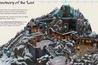 create realistic fantasy environment design