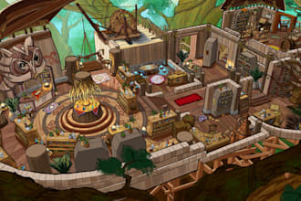 create realistic environment design