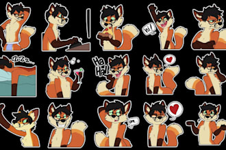 draw furry telegram stickers nsfw furry stickers discord animated stickers GIF