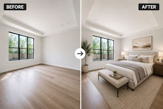 do virtual staging, virtual furniture, virtual renovation