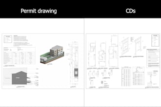 do drafting for renovation project for cds