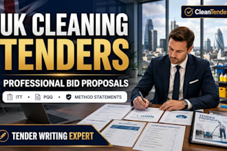 write your UK cleaning tender proposal with cleantender
