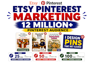 etsy promote 12 million pinterest etsy  shop products listing store