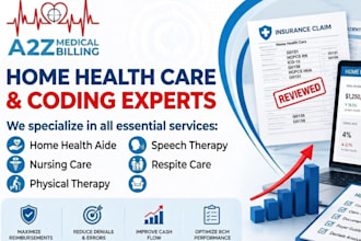 provide home health medical billing and coding services