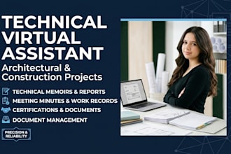 assist architectural and construction project documentation