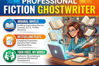 write your fiction story or novel