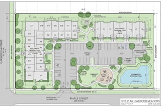 design custom site map, property layout, location plan and site plan
