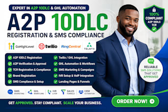 approval twilio a2p 10dlc verification ghl registration for sms a2p regsitration