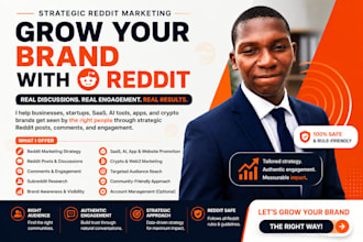 manage reddit SEO post and comment for saas business crypto ai tools promotion