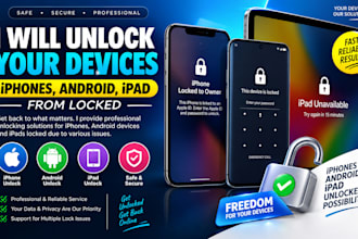 unlock and flash your phones