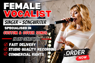 be your female vocalist, female pop singer, female rock singer, pop rock singer