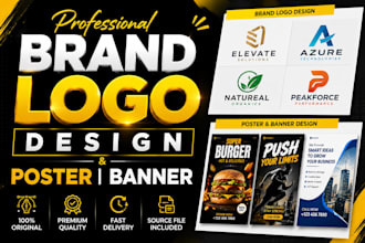 design a professional modern business logo