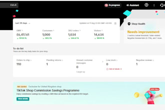 manage tiktok shop white label dropshipping for UK US markets