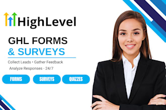 setup gohighlevel quiz ghl forms ghl survey ghl automation ghl funnel