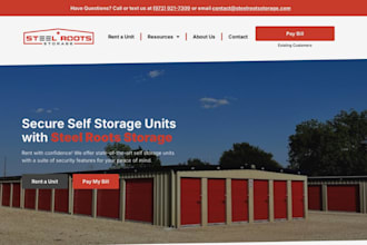 build wix storage unit website self storage booking wix storage rentwl website