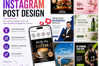 design professional instagram post