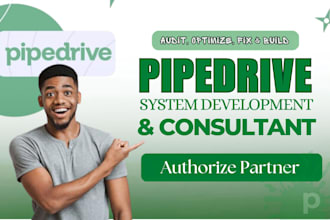 configure pipedrive crm automation system and be your pipedrive expert