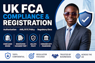 prepare your UK fca compliance, registration and aml kyc policy
