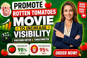 promote rotten tomatoes movie, increase visibility porconmeter and tomatometer