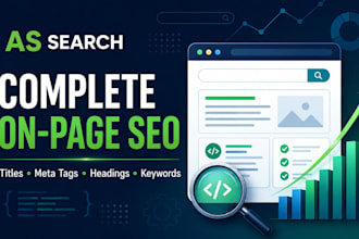 do complete on page SEO for your website