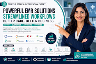 setup emr openemr openmrs epic cerner zyno panacea optimantra tebra