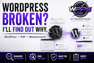 diagnose and fix your wordpress or PHP problem