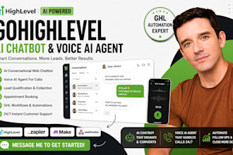 setup gohighlevel ai ghl conversational web chatbot voice ai agent