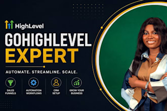 setup gohighlevel crm, ghl workflow automation, funnel, website, go high level