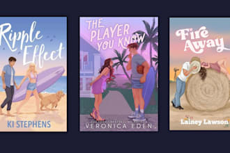 romance book cover design, ebook cover, sport romance, dark romance, book cover