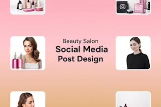 design professional beauty salon logo and brand identify