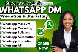 do whatsapp marketing, bulk messaging and business promotion